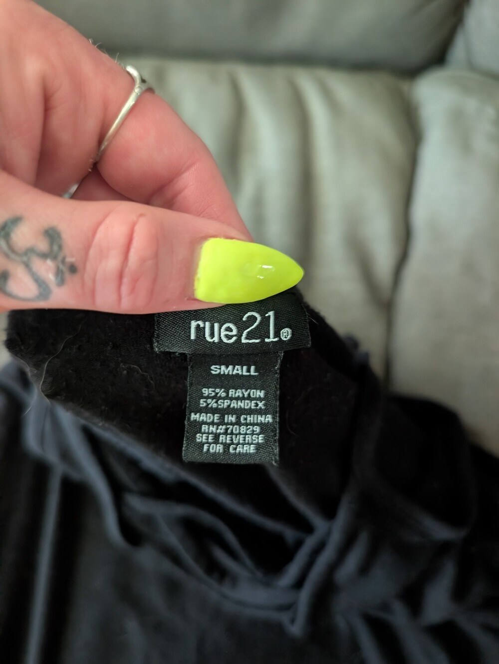 Rue21 Black Women's Dress - Small Size